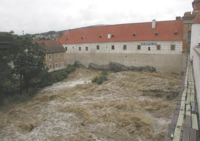 Polečnice nad vtokem do Vltavy